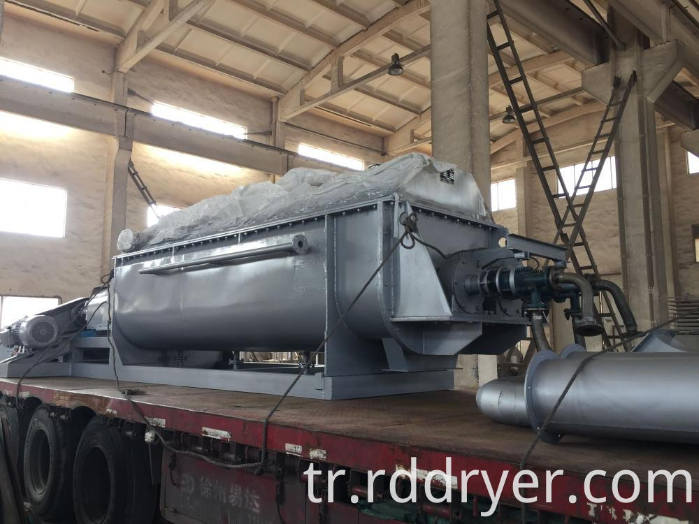 Clay Drying Machine with Agitating Blades Heated by Steam
